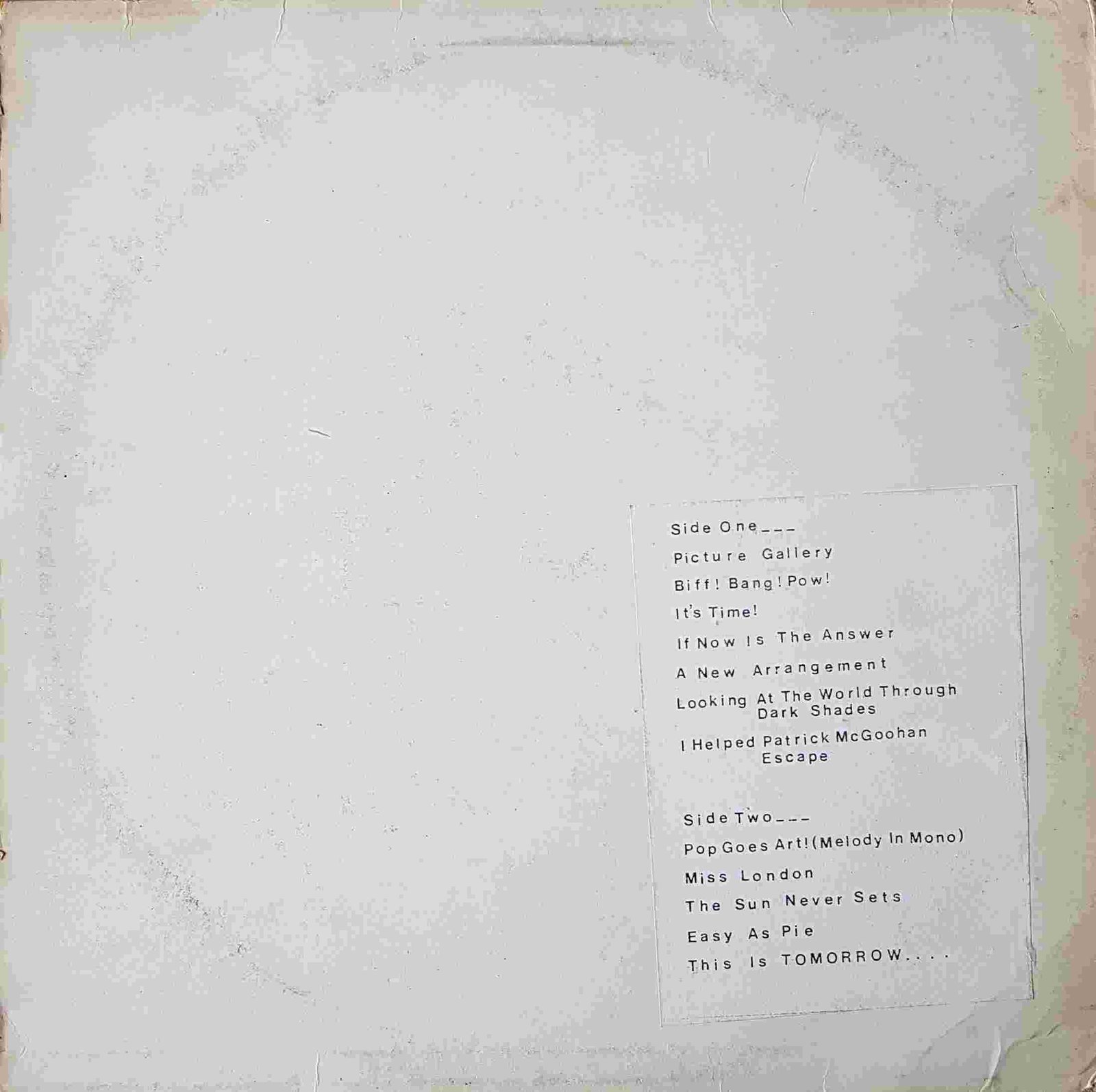 Back cover of ART 20